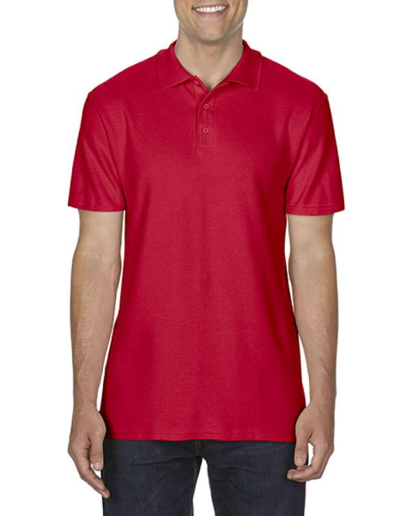 GILDAN SOFTSTYLE MUŠKA POLO MAJICA, Red