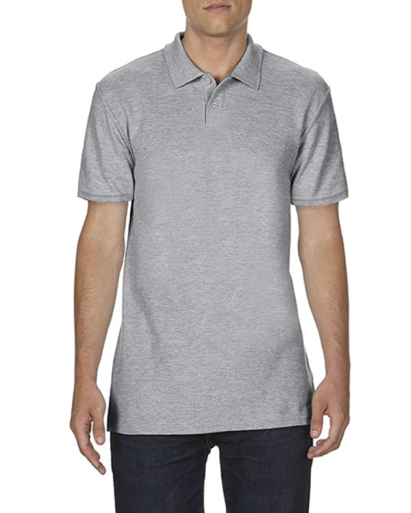 GILDAN SOFTSTYLE MUŠKA POLO MAJICA, Sport Grey