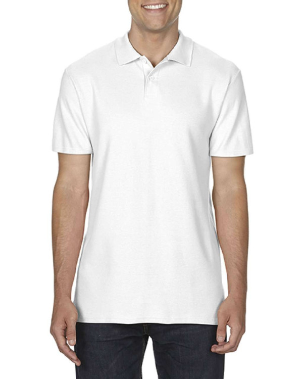 GILDAN SOFTSTYLE MUŠKA POLO MAJICA, White