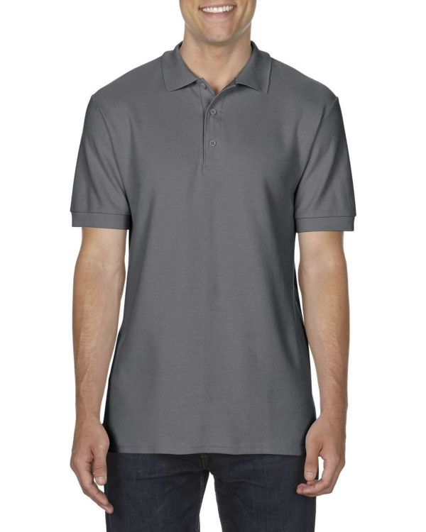 GILDAN PREMIUM POLO MUŠKA MAJICA, Charcoal