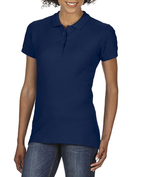 GILDAN SOFTSTYLE ŽENSKA POLO MAJICA, Navy