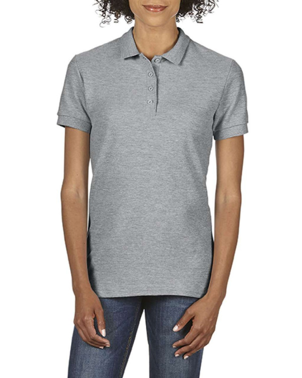 GILDAN SOFTSTYLE ŽENSKA POLO MAJICA, Sport Grey