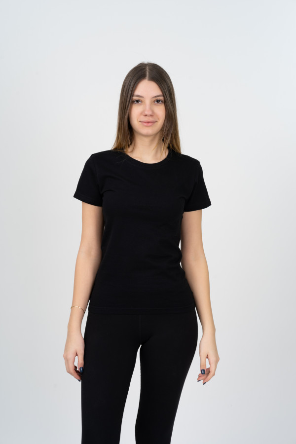 T-Shirt Shop, ženska crna majica